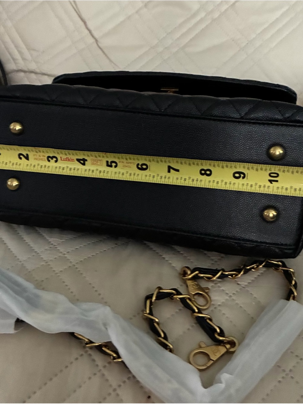 Black Quilted Top-Handle Satchel - Sophisticated Everyday Carry